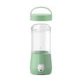 thumbnail image 4 of Exprimidor eléctrico Taza Exprimidor de viaje Taza Licuadora Mezclador Multifuncional USB Recargable de leche Licuadora de tamaño personal par Verde, 4 of 8