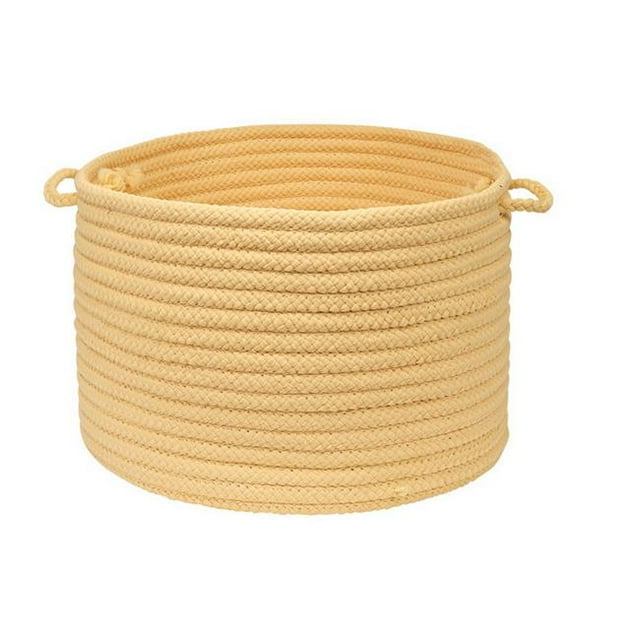 Colonial Mills H833A018X018 Simply Home Solid - Banane Pâle Panier Utilitaire 18 Po x 12 Po