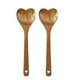 thumbnail image 5 of Cuchara de madera en forma de corazón, cuchara de café con mango largo, cuchara de mezcla para cocinar, 5 of 7