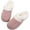 Pink, variant on JeashCHAT Women's Slip On Fuzzy House Slippers Memory Foam Slippers Outdoor Indoor Warm Plush Bedroom Shoes with Faux Fur Lining