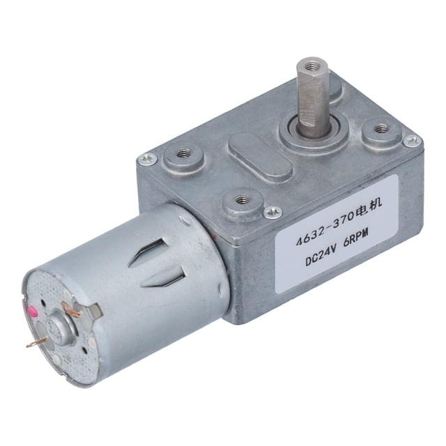 Motor de CC 4632‑370, motor eléctrico reductor para aires acondicionados, calentadores, 24 V CC, 6 RPM