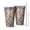 Pioneer Flower Floral-2, variant on 16oz Tumblers Pioneer Flower Floral Print Pattern Stainless Steel Vacuum Insulated Double Wall Travel Tumbler Cups Mug with Lid and Straw,Cleaning Brush for Coffee,Tea