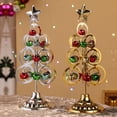 thumbnail image 2 of Yiying Christmas Bell Tree Ornament Decoration Creative Golden/Silver 10in Gold Iron Art, 2 of 10