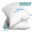 thumbnail image 4 of Bare Home Pillow Protector - Waterproof - Vinyl Free - Hypoallergenic - King Size, Pack of 2, 4 of 9