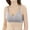 Gray, variant on JGTDBPO Sports Bras For Women One-Piece Sports No-Trace Yoga Seamless Underwear Smoothing With Stretch Wireless Lightly Lined Comfort Sleeping Bra