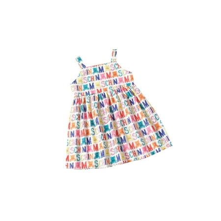 

Luiryare ZQQ Toddler Baby Girl Bear Letter Print Sling Dress Summer Party Dress