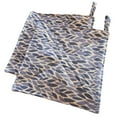 thumbnail image 3 of Cushystore Pot Holder Navy Leave Blue Cottage Style Oven Pads For Cooking Kitchen 7.75"" 2 Packs, 3 of 5