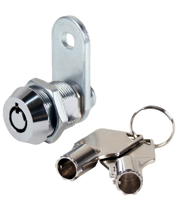 Fort Lock Double Bitted Gumball/Vending Machine Lock 5/16" Threaded Rod 