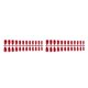 thumbnail image 2 of Seitruly 24 piezas de uñas postizas para salón de casa y niña, puntas de uñas de cobertura completa, color rojo oscuro Rojo oscuro 2piezas Seitruly CBP321043, 2 of 6