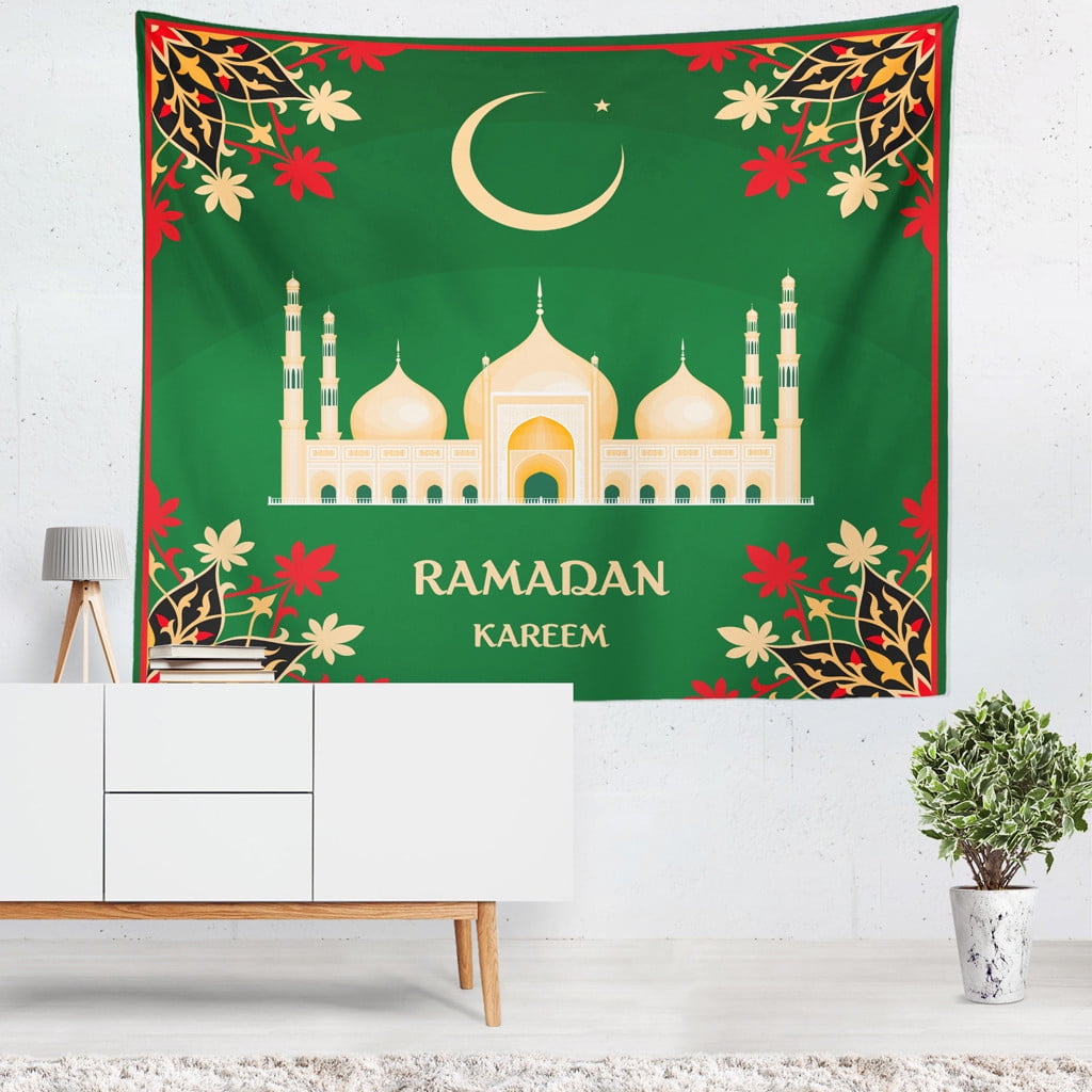 Gobestart Muslim Ramadan Festival Tapestry Home Decor Wall Paintings