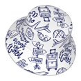 thumbnail image 3 of Disketp World Travel2 Print Reflective Bucket Hat Beach Hat Summer Travel Sun Hats Fisherman Cap, 3 of 8
