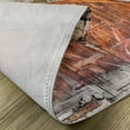 thumbnail image 5 of Ambesonne Rustic Place Mats Set of 4, Door Vintage, Standard Size, Grey Orange, 5 of 6