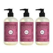 Mrs. Meyer's Clean Day Liquid Hand Soap, Mum, 12.5 Fl Oz (Pack of 3)