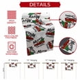 thumbnail image 5 of Red Black Plaid Lattice Truck Xmas Tree Table Runner 13x90in Non-Slip Cotton Linen Table Runners, Merry Christmas Dresser Scarves TableRunner for Dinner Kitchen Dining Wedding Party, 5 of 8