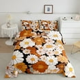 thumbnail image 2 of Feelyou Tokyo Cherry Blossoms Full Size Comforter Sets, Groovy Flower Floral Bedding Comforter Set, Vintage Japanese Style Reversible Bedding Sets, Breathable Home Decor, 3-Piece, 2 of 8