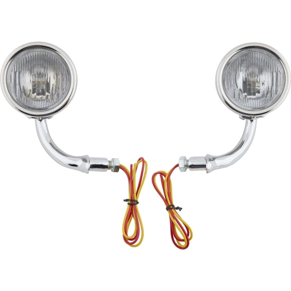 Cowl Light Assembly Kit, Fits 1930-31 Ford Model A, Stainless Steel