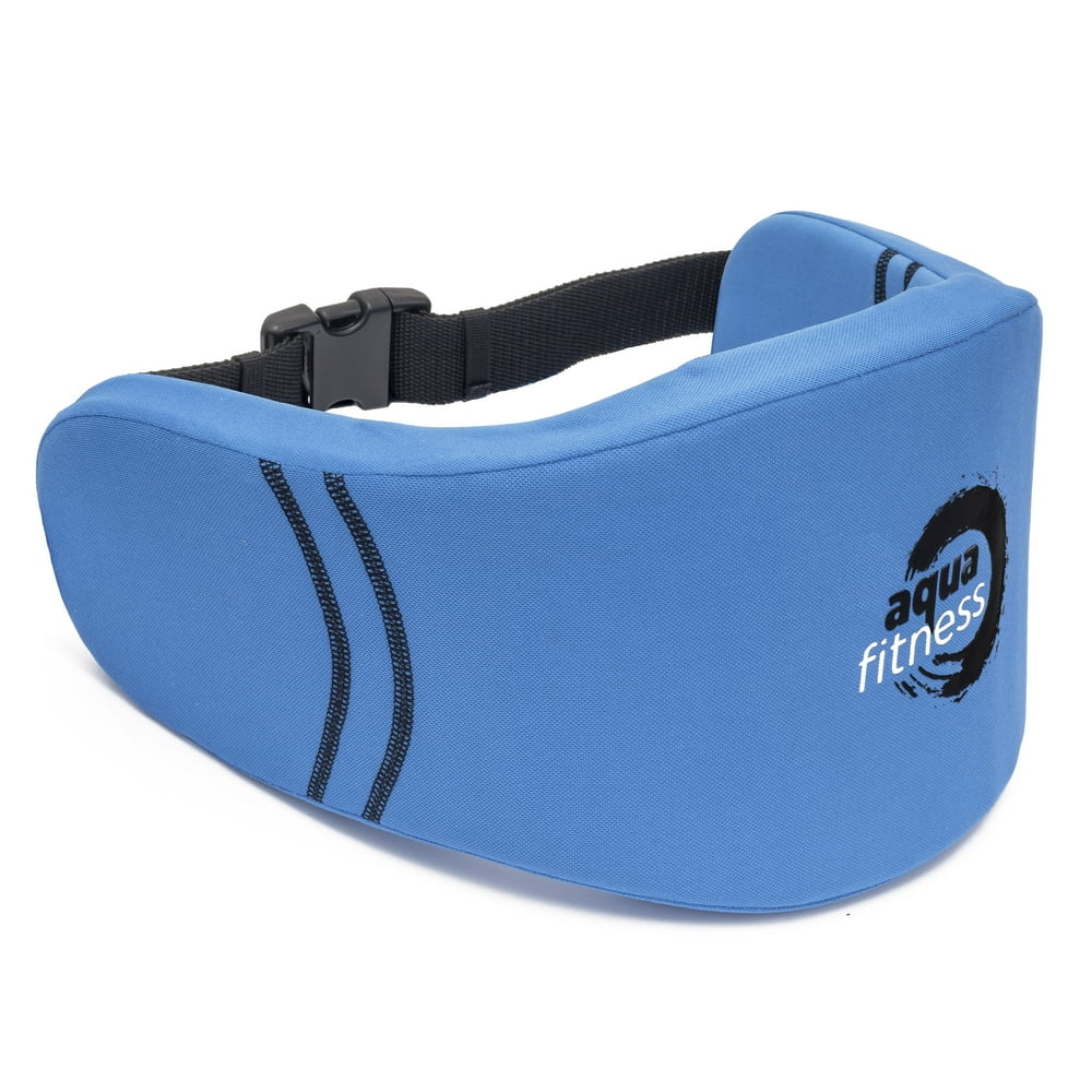 Aqua Fitness Deluxe Flotation Belt with Adjustable Strap for Water