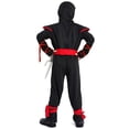 thumbnail image 1 of Disfraz de Halloween, Pecho musculoso Rojo Negro Disfraz de Pecho Muscular Rojo Negro Disfraz de Poder para niños Funcionalidad de Alta precisión, 1 of 7