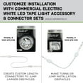 thumbnail image 7 of 12 In. LED Linkable White Flexible Tape Under Cabinet Light Kit (4-Strip Pack), 7 of 7