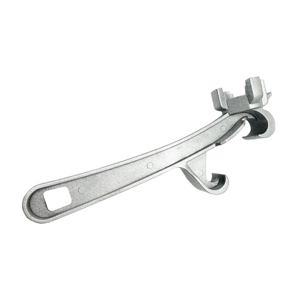 Llave abridora de cubos, ergonómica y resistente, para abridor de tapas de latas de pintura. Longitud 245 mm