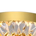 thumbnail image 3 of Lustre à LED avec Finition en Laiton, 3 of 6