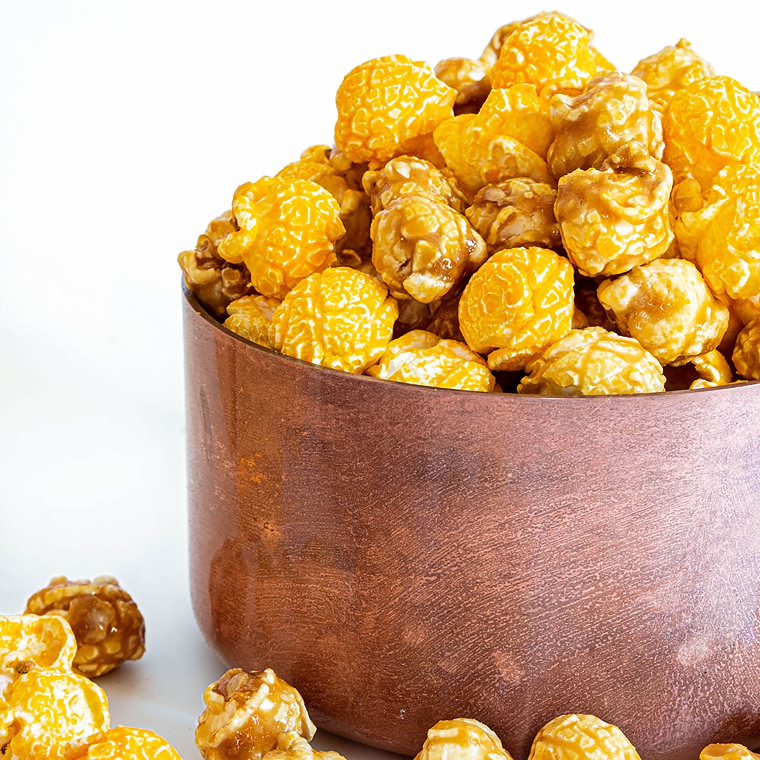 G.H. Cretors Handcrafted Small-Batch Cheese & Caramel Popcorn Mix, 7.5 oz, Gluten-Free Snack