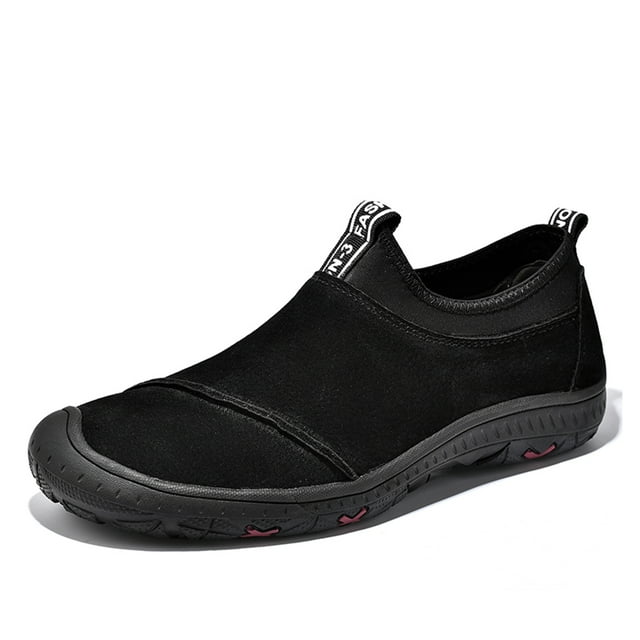 Mocassins à Enfiler pour Hommes Légers Confortables Décontractés Mode Espadrilles Antidérapantes Chaussures de Marche Chaussures de Randonnée en Plein Air