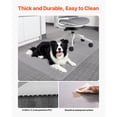 thumbnail image 5 of KFFKFF Office Chair Mat, 36 x 48-inch Floor Protector for Carpeted Surfaces, Durable Plastic Mat with Studded Backing, Non-Slip Design, Easy to Maintain, Smooth Movement for Home or Office Use, 5 of 9