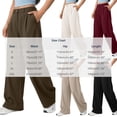 thumbnail image 3 of Women's High Waist Pleated Wide Leg Dress Pants Solid Color Flowy Loose Straight Suit Trousers with Pockets Business office Casual Pants Coffee, 3 of 5