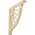 thumbnail image 1 of Ekena Millwork BKT01X12X12CRMA 1.5 Po L x 12 Po P x 12 Po H Support de Roue de Chariot Crendon, Érable, 1 of 4