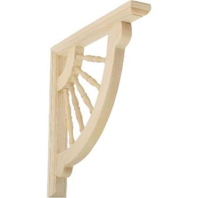 Ekena Millwork BKT01X12X12CRMA 1.5 Po L x 12 Po P x 12 Po H Support de Roue de Chariot Crendon, Érable