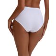 thumbnail image 3 of INSPIRE CHIC Women's Cotton High Waist Briefs Tummy Control Breathable Underwear, Available in Plus Size XL White, 3 of 4