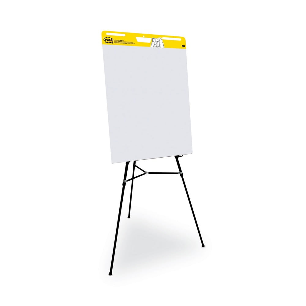 Post-it Super Sticky Easel Pad, 25 x 30 Inches, 30 Sheets Per Pad, 4 Pads, Large, White, Premium Self Stick Flip Chart Paper, Anchor Chart, Office Supplies & School Supplies, Great for Teachers and S
