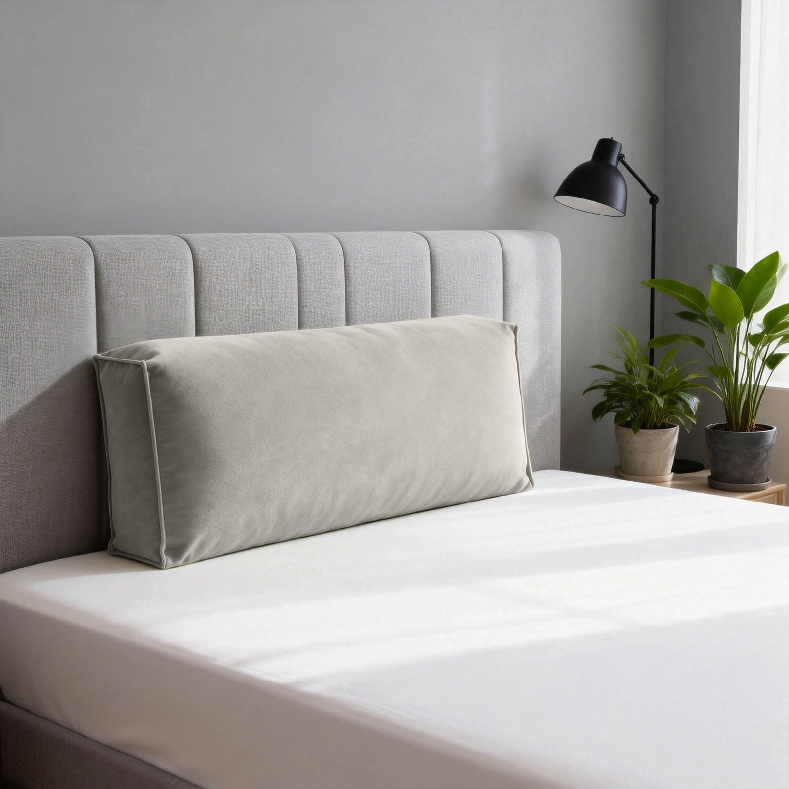 Couch Back Cushions Replacement Pillow Supportive Sofa Waist Cushion Headboard Back Rest Pillow Comfortable Reading Pillow Lumbar Support Pillow(C,23.62 Inch)