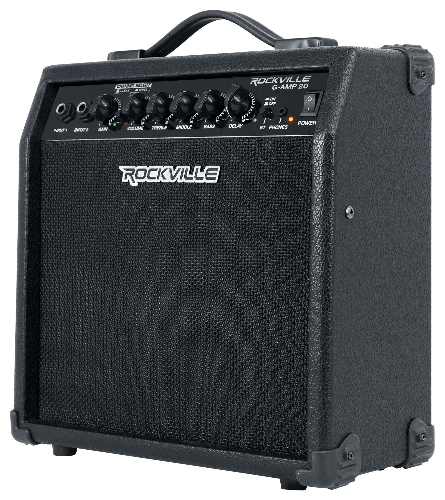 Rockville G-AMP 20 Watt Guitar Amplifier with Bluetooth photo 3