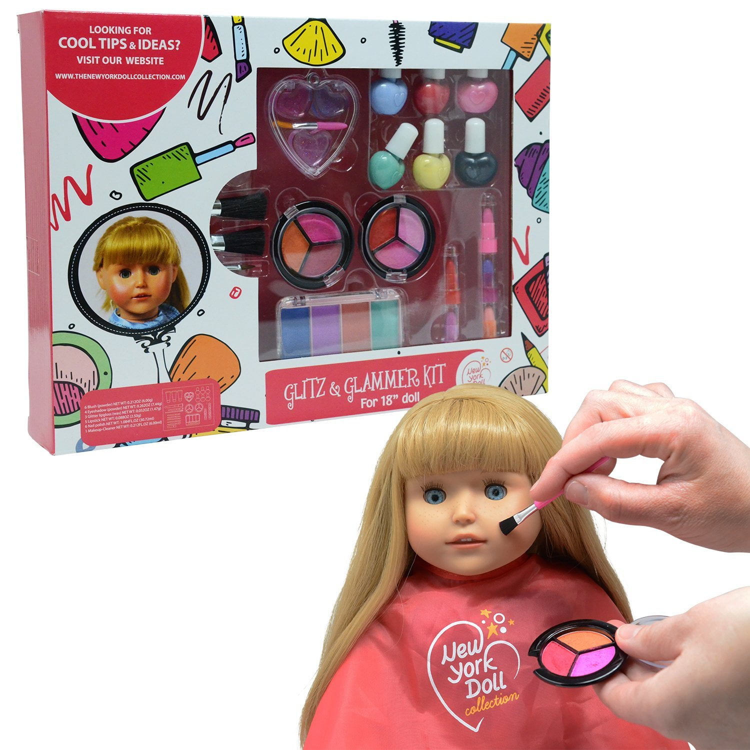 barbie set makeup kit