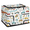 Multicolor 1, variant on CURLYOOT Cute Cartoon Cars Storage Bin With Zipper Lid, Foldable Clothes Organizer Lidded Storage Baskets, Rectangular Box Closet Shelf Organizer