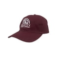 thumbnail image 1 of Gravity Outdoor Co. Unstructured Hat - Burgundy - White Logo, 1 of 2