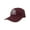 Burgundy - White Logo, variant on Unstructured Hat - Purple - White Logo