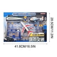 thumbnail image 4 of Isvgxsz New Clearance Creative Ornaments New Exquisite Construction Toy Set with Multiple Vehicles，Lightweight Engineering Toy Set，Durable Transport Vehicles Playset，Perfect Chirtmas Toy Set for Kids, 4 of 10