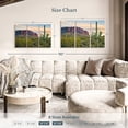 thumbnail image 4 of Elephant Stock Cacti View Ii Wall Art - Horizontal Multi Panel Canvas - Living Room Wall Decor - Nature Multi Panel - Green And Blue Decor By David Drost - 38" x 24", 4 of 8