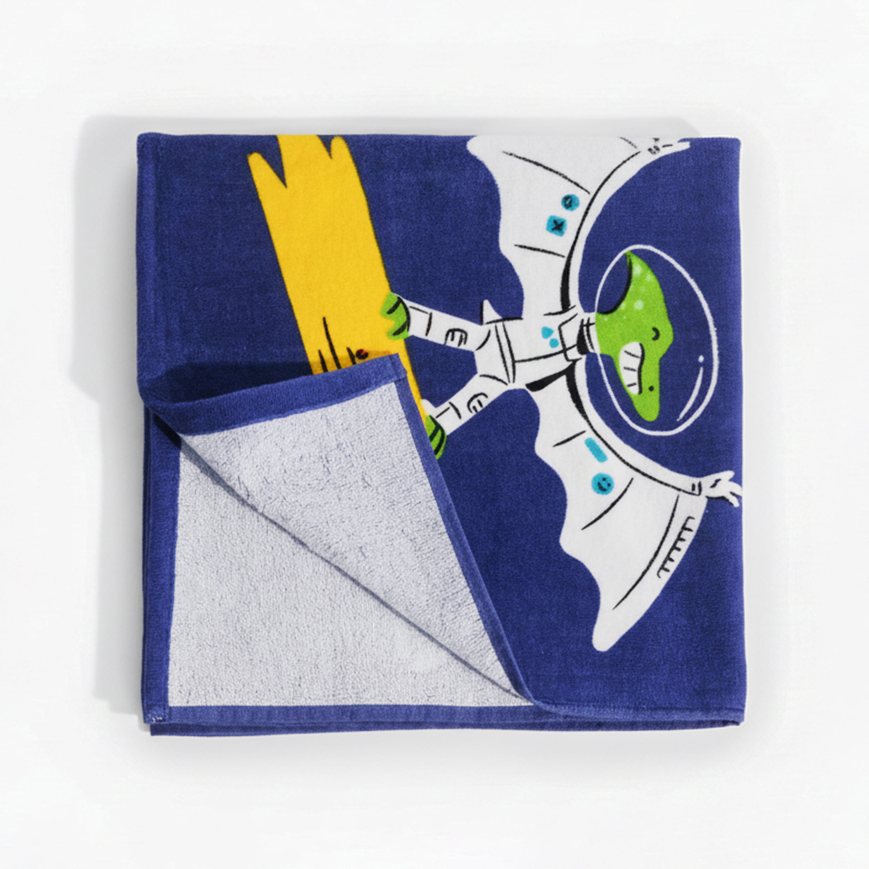 Mainstays Kids Cotton Blend Beach Towel 30 x 60 Inches, Spac