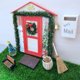 thumbnail image 5 of Kits de jardín de hadas para puerta navideña, escala 1:12, muebles de madera para casa de muñecas, 1:6 OB11 rojo, 5 of 9