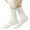 White, variant on QUOTAY Winter Thermal Socks Extra Warm Lined for Cozy Indoor Outdoor Sleeping Slipper Socks for Women Soft Mid Calf Stockings for Cold Weather Beige，One Size