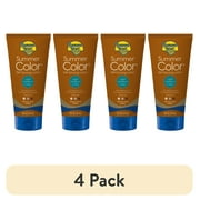 (4 pack) Banana Boat Summer Color Self Tanning Lotion, Light Medium Self Tanner Lotion, 6 fl oz