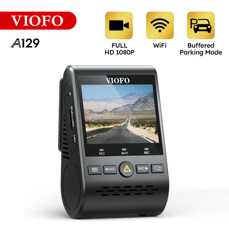 VIOFO A129 Dash Cam 5GHz Wi-Fi Full HD 1080P Dash Camera with GPS, Parking Mode, Motion Detection, G-Sensor, Loop Mode, Time Lapse