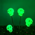 thumbnail image 7 of HBBKVI Halloween Decorations, Solar Powered 6-piece Halloween-sided Skull Outdoor Plug-in Lamp Holiday Courtyard Decoration Lamp, 7 of 7