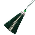 thumbnail image 4 of Tassel Keychain Hanging Pendant Exquisite Key Chain Lovely Retro Vintage Keys Ring with Lanyard Auto Accessories Bag Backpack Silver Gray, 4 of 7