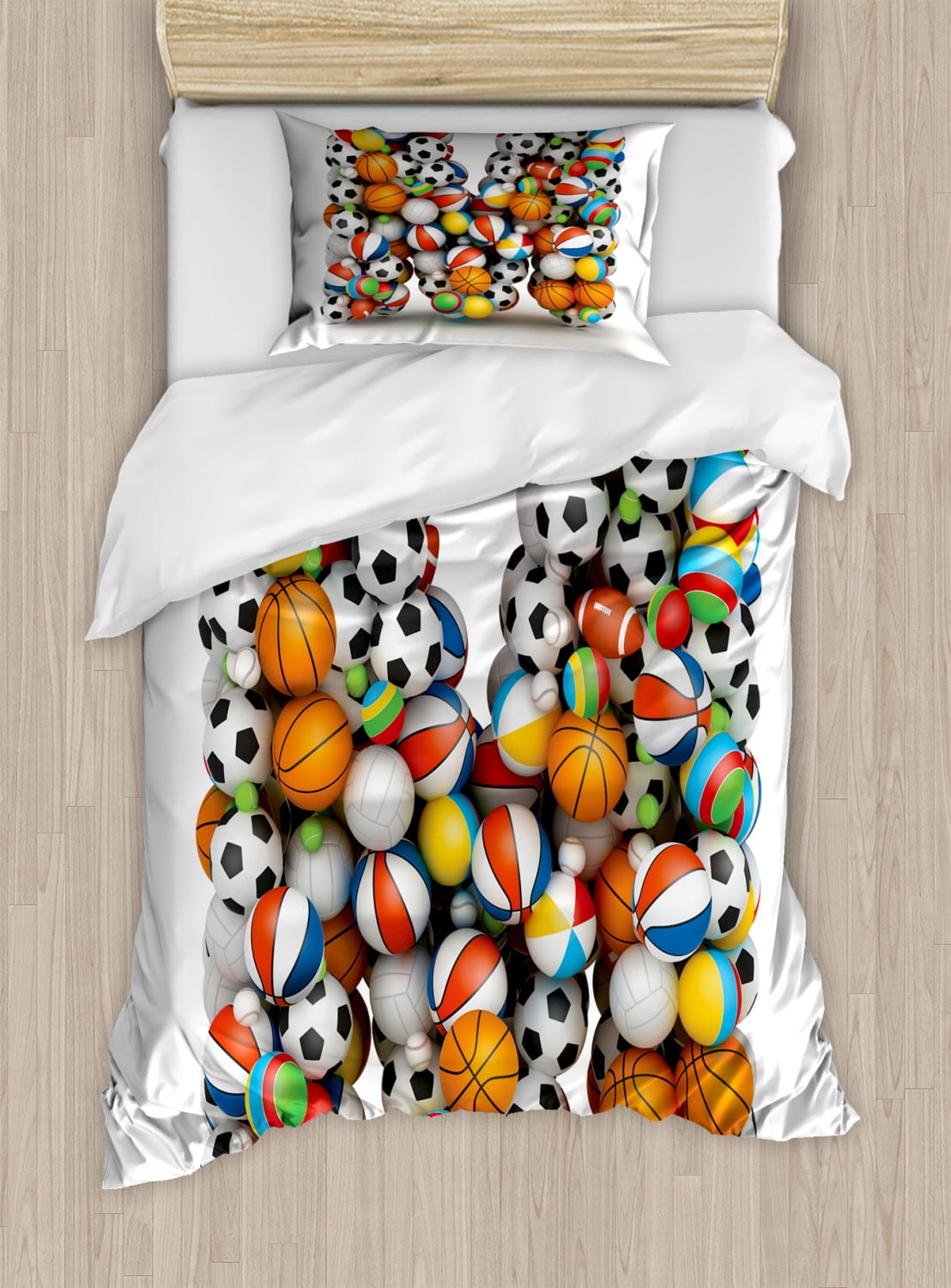 alphabet bedding twin