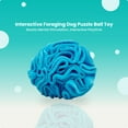 thumbnail image 6 of Blue Snuffle Interactive Foraging Dog Puzzle Ball Toy for Puppy and Adult, 6 of 9